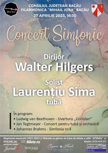 Concert Simfonic 27.4. – Walter Hilgers, Laurentiu Sima